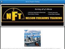 Tablet Screenshot of albertafirearms.com